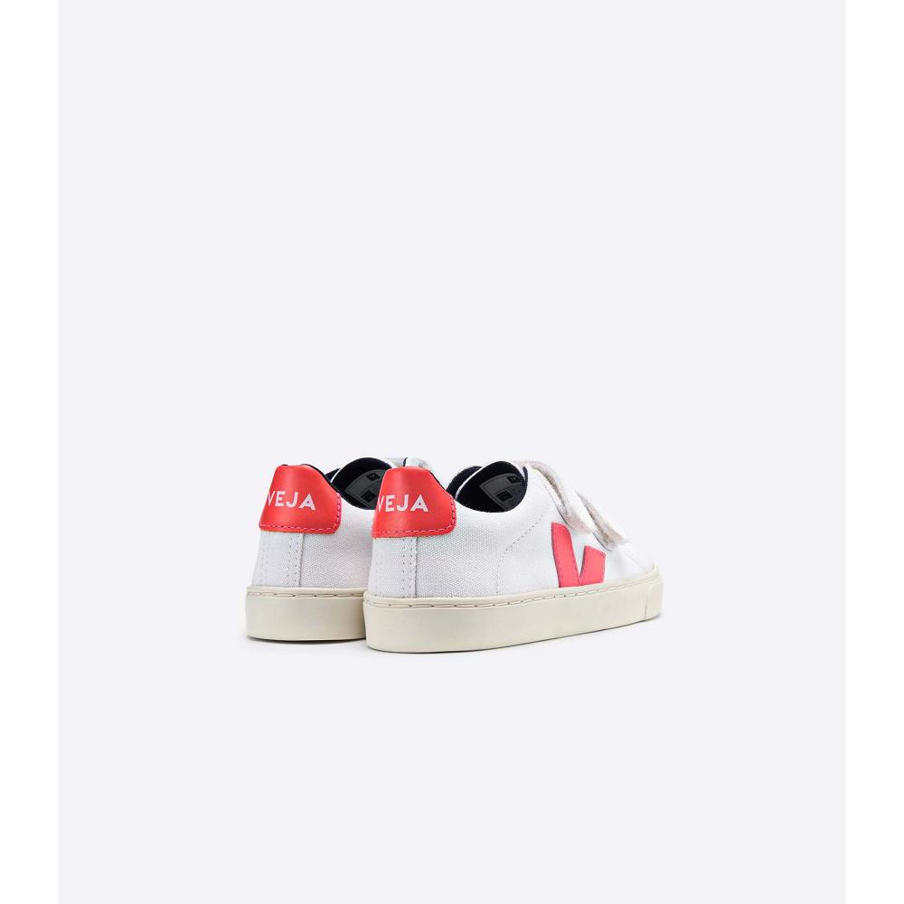 Veja ESPLAR Kids' Sneakers White/Orange | NZ 815RVD